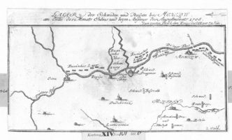 Войскі Пятра І і Карла ХІІ пад Магілёвам, 1708 год