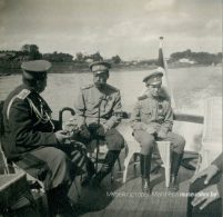 Мікалай ІІ і царэвіч Аляксей на яхце
